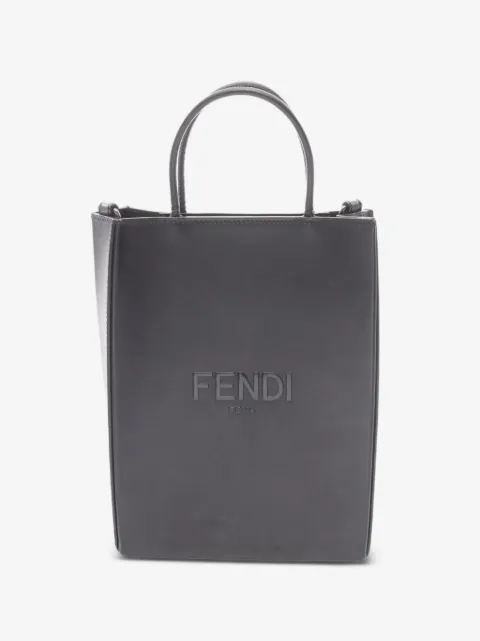 Fendi Pre-Owned 2000s small debossed-logo tote bag