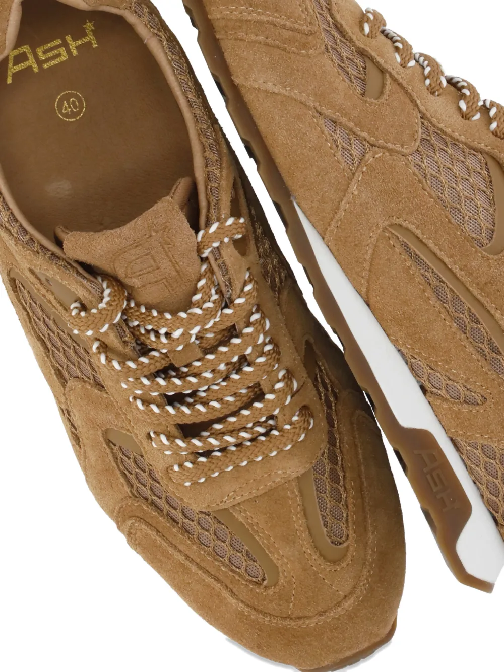 Ash Karsanet suede sneakers Beige