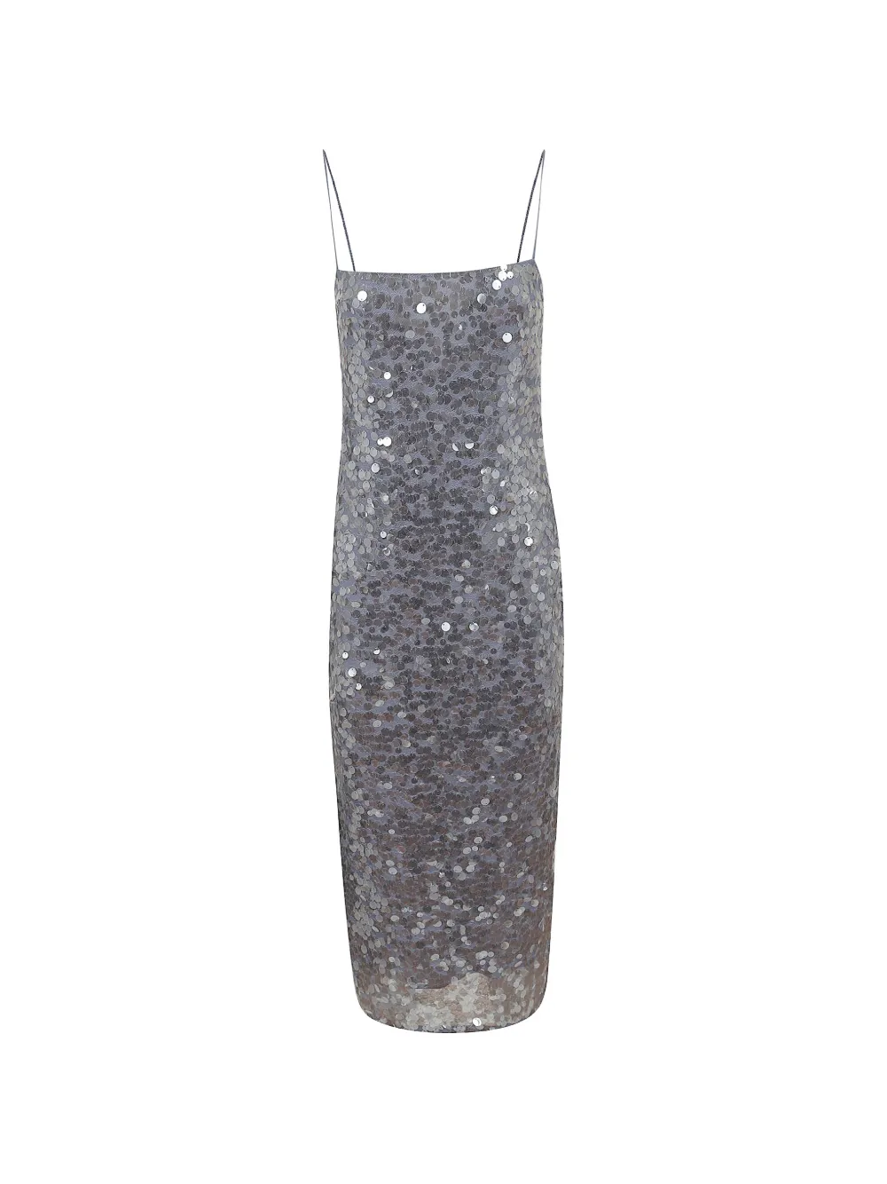 Lauren Ralph Lauren sequin-embellished spaghetti-strap dress - Blu