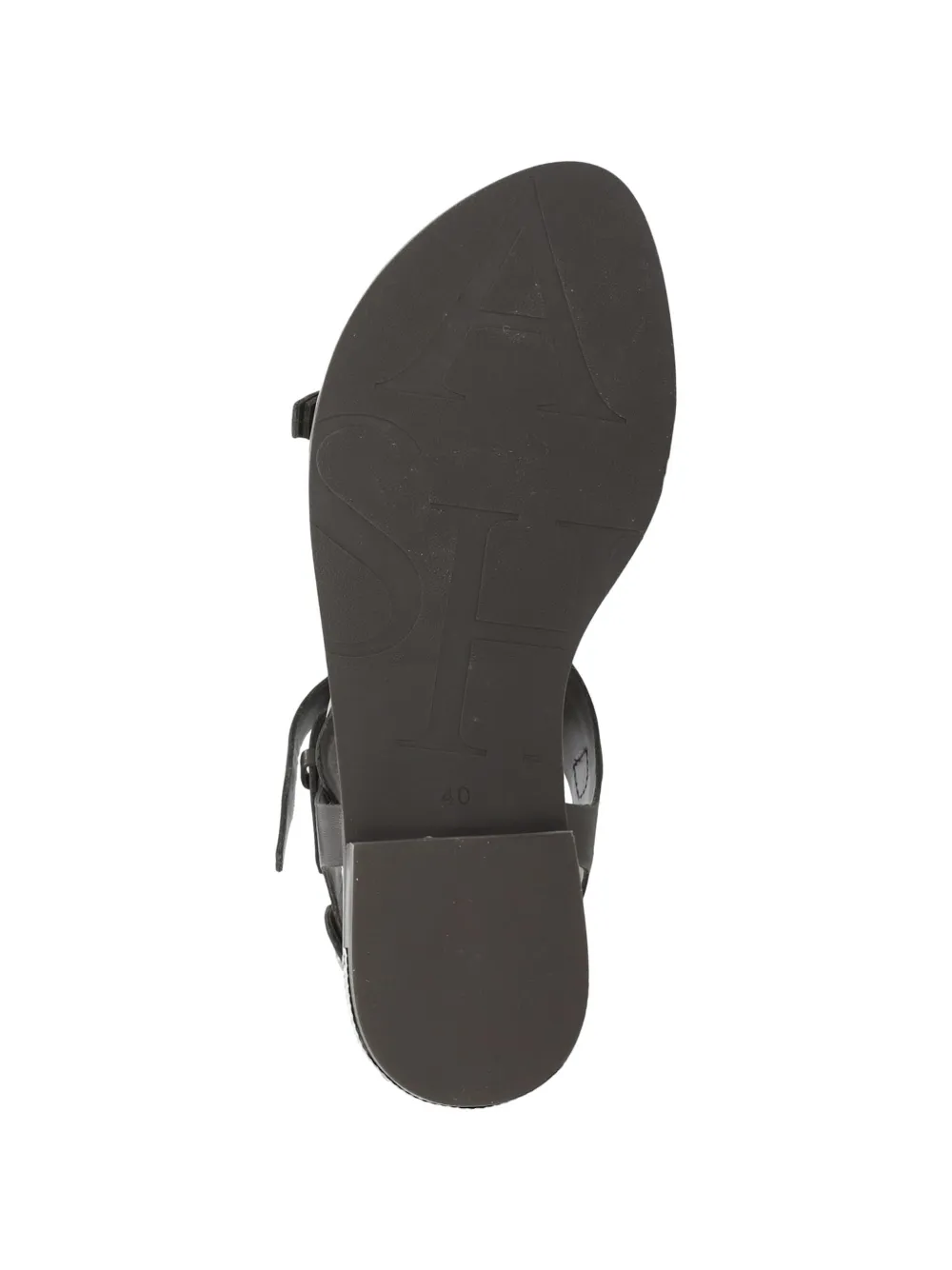 Ash Piper sandalen verfraaid met studs en gespbandje Bruin