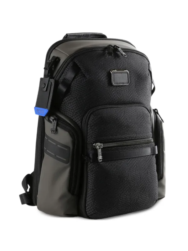 TUMI Alpha Bravo Navigation Backpack Black Geometric