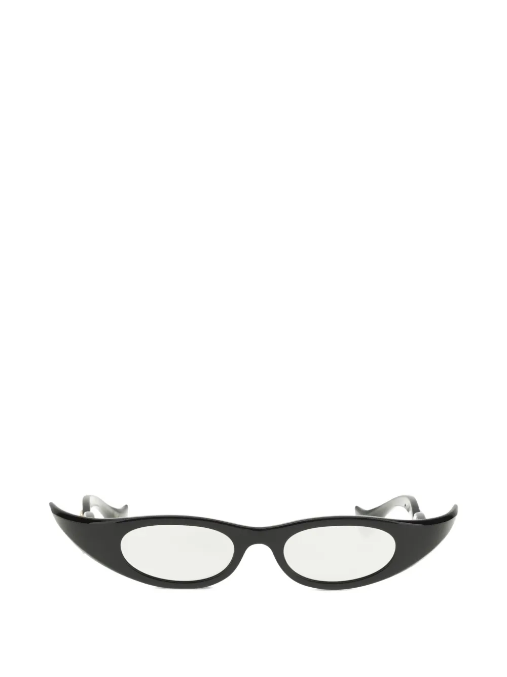 Valentino Garavani VLogo cat-eye frame sunglasses - Nero