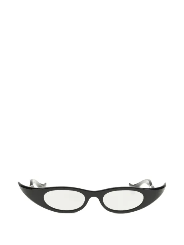 VALENTINO GARAVANI EYEWEAR Vロゴ キャットアイ サングラス