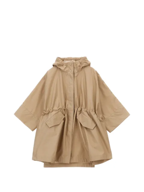 Moncler Enfant hooded flared jacket