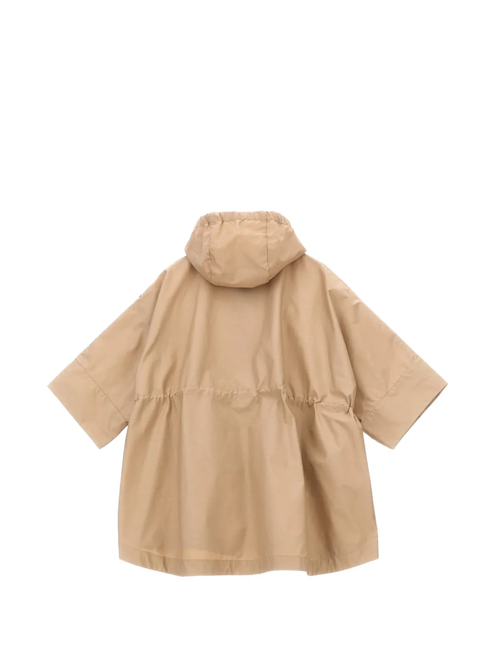 Moncler Enfant Flared jack met capuchon Beige