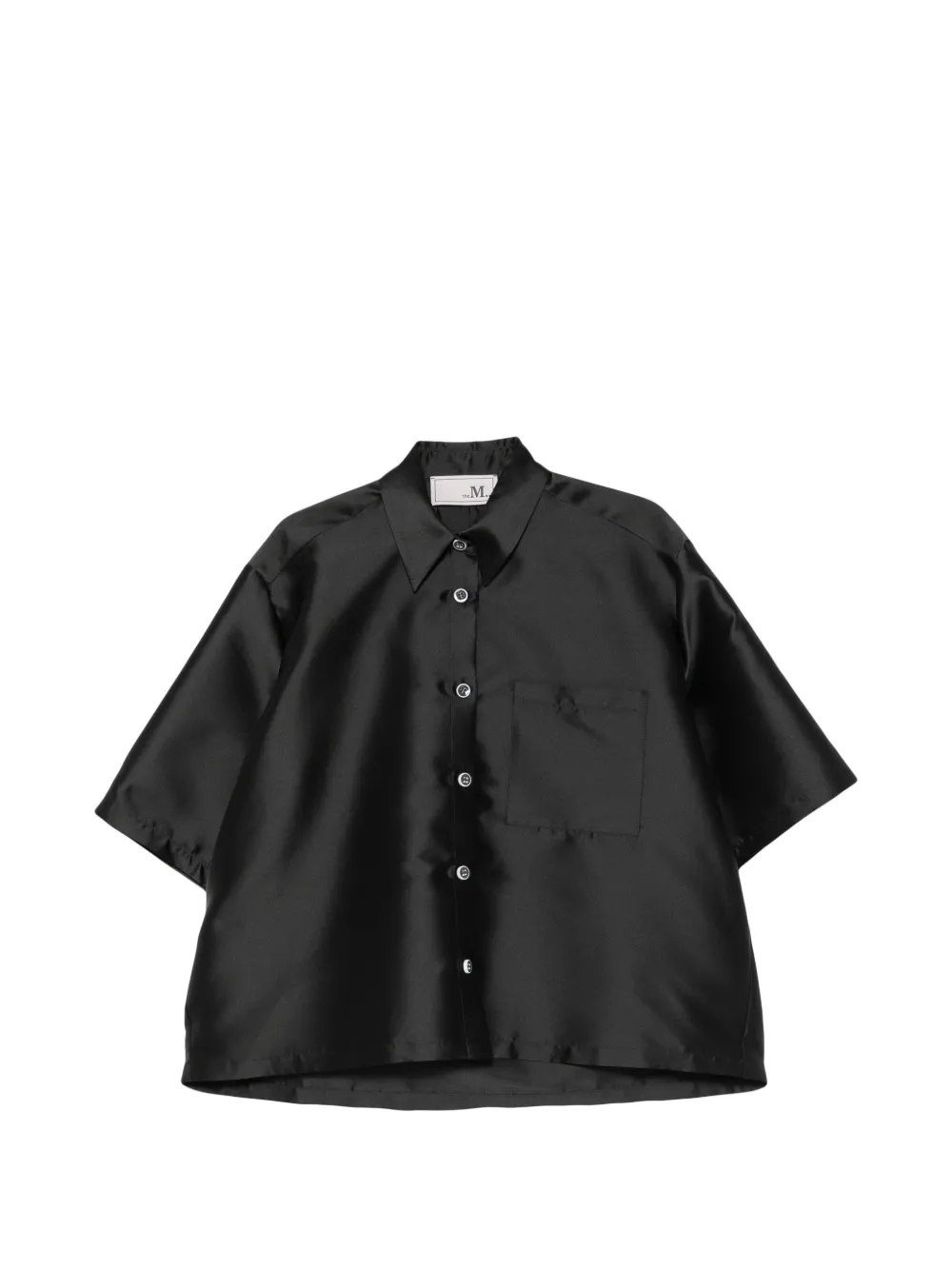 the M.. Camicia Lidia a maniche corte - Nero