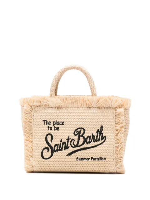 MC2 Saint Barth frayed-detail mini bag