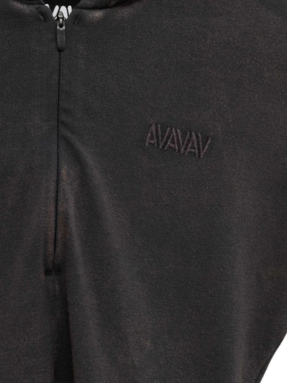 adidas x Avavav jurk met capuchon en geborduurd logo Grijs
