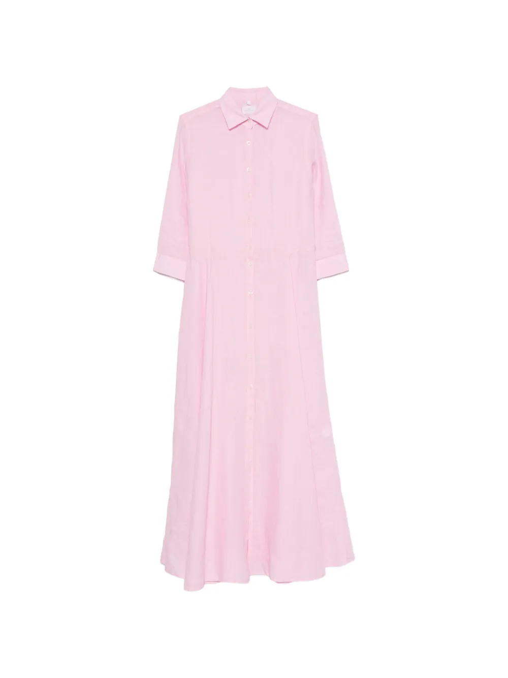 Bastoncino Chemisier lungo con bottoni - Rosa