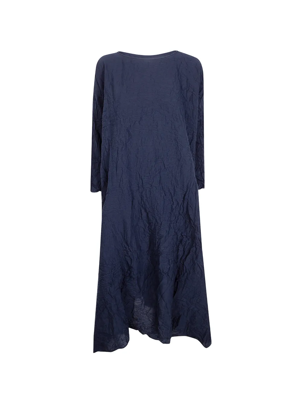 Daniela Gregis crinkled linen dress - Blu
