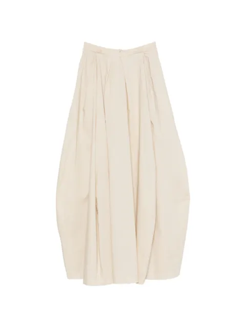 Jucca pleated maxi skirt