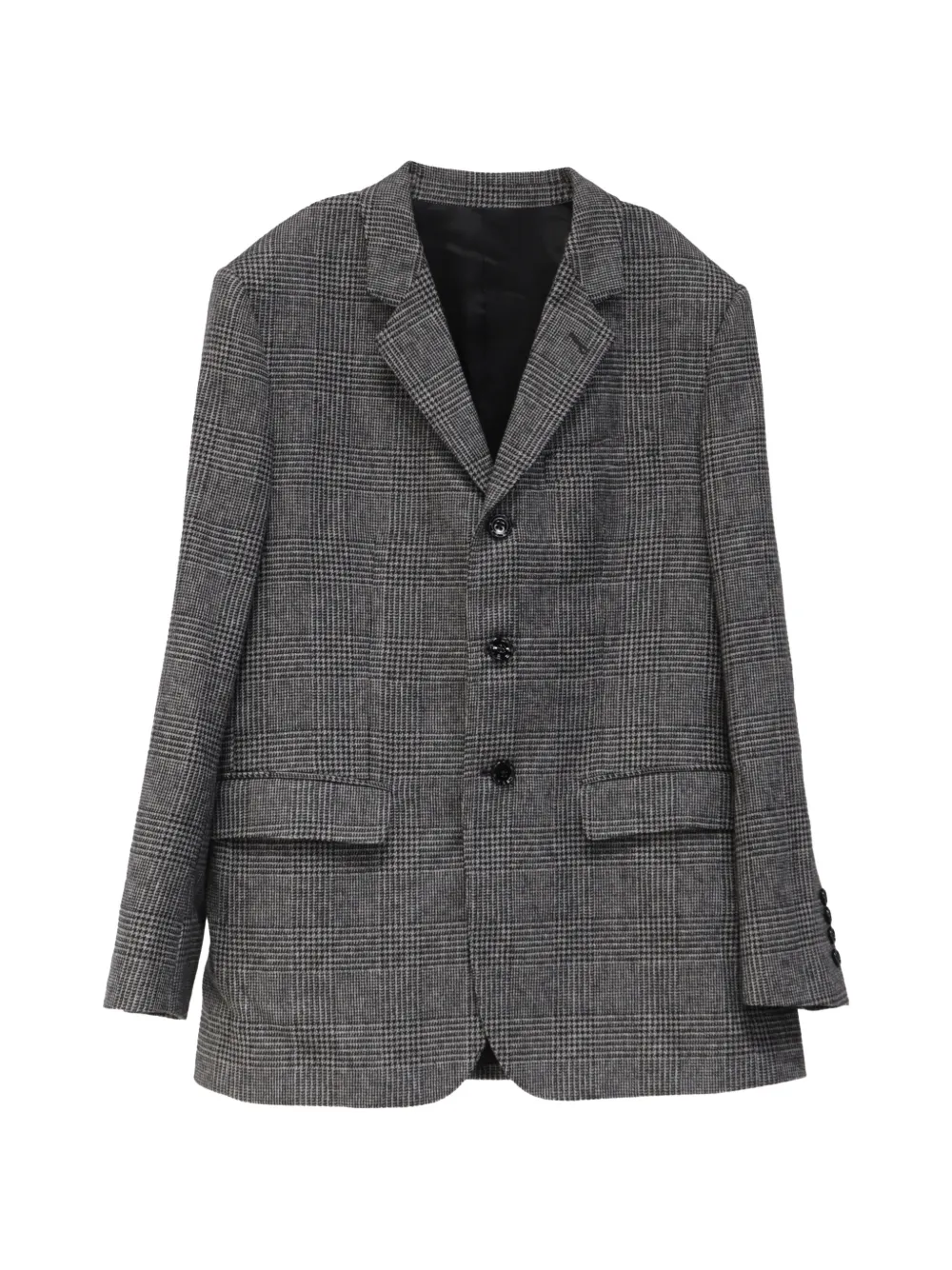 Celine Pre-Owned houndstooth wool blazer - Grigio