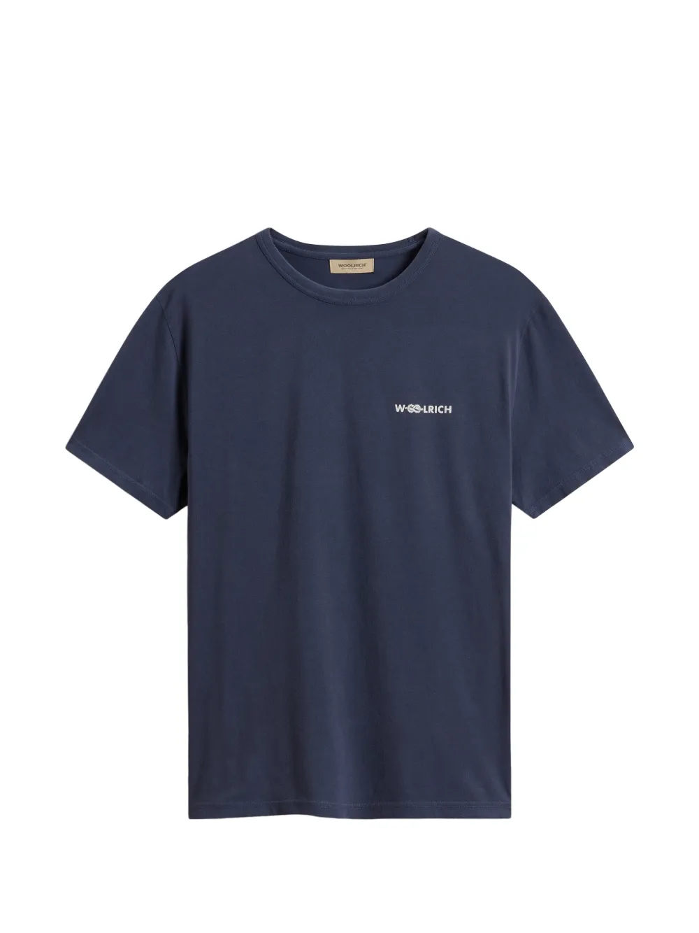 Woolrich logo-print T-shirt - Blu
