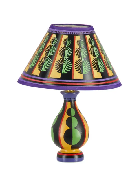 CRESSIDA BELL Topiary hand-painted lamp