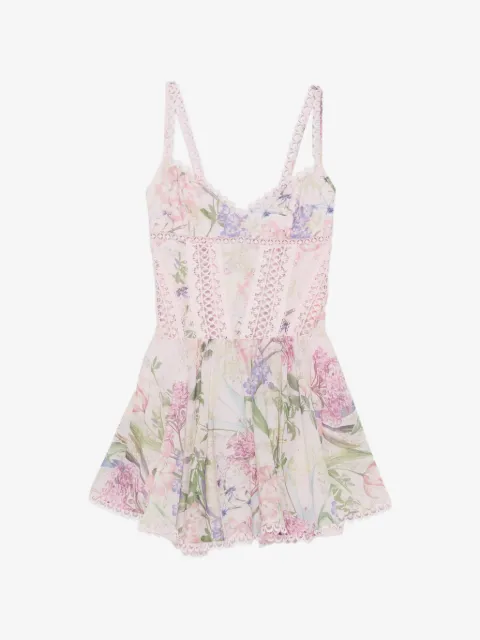 Charo Ruiz Ibiza Gardenia floral-print mini dress