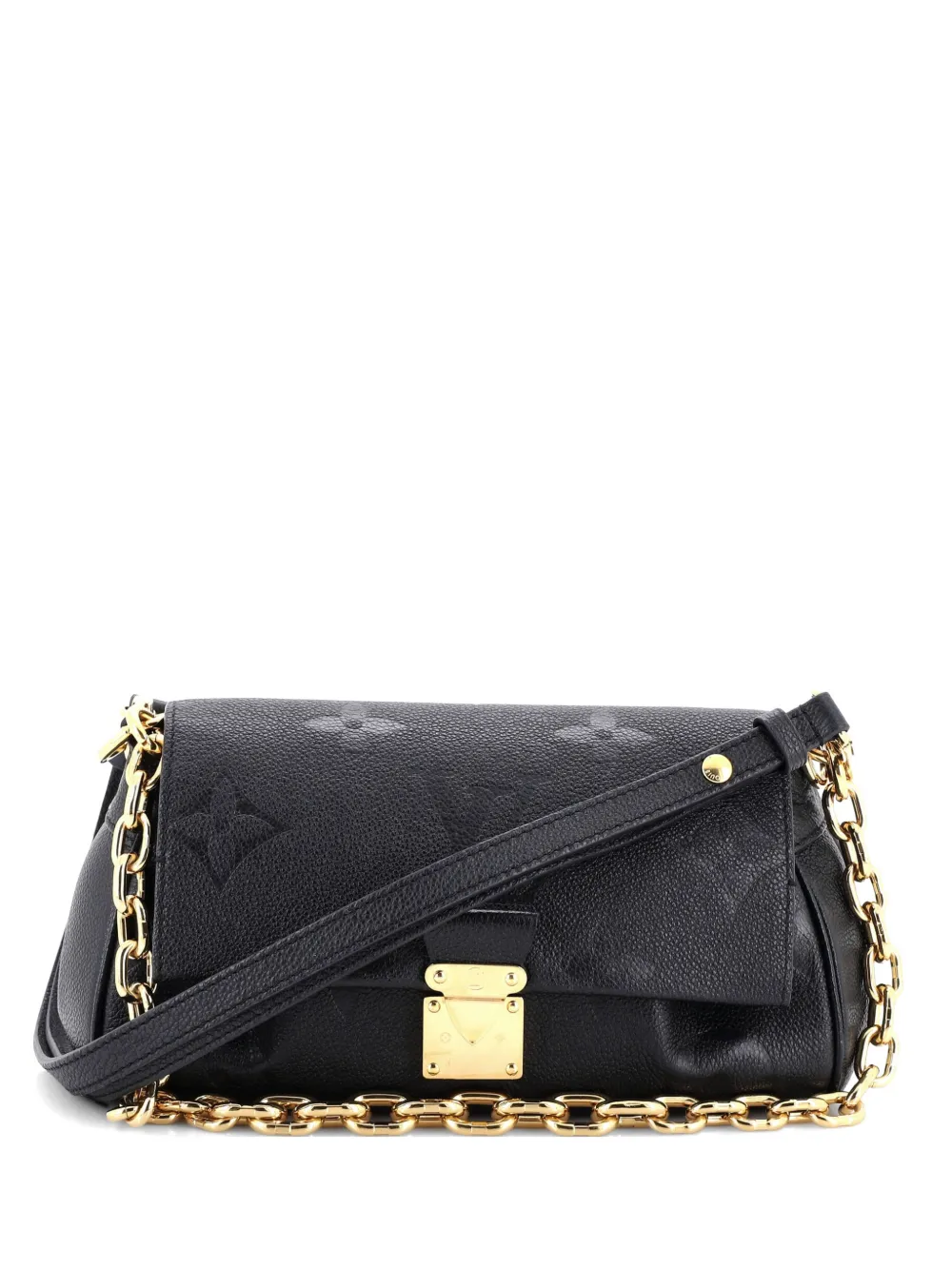 Louis Vuitton Pre-Owned Favorite NM Handbag Monogram Empreinte Giant shoulder bag - Nero