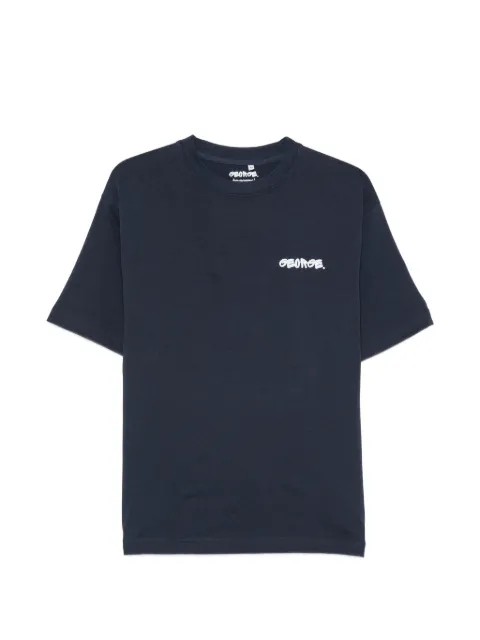 GEORGE. logo-print cotton T-shirt