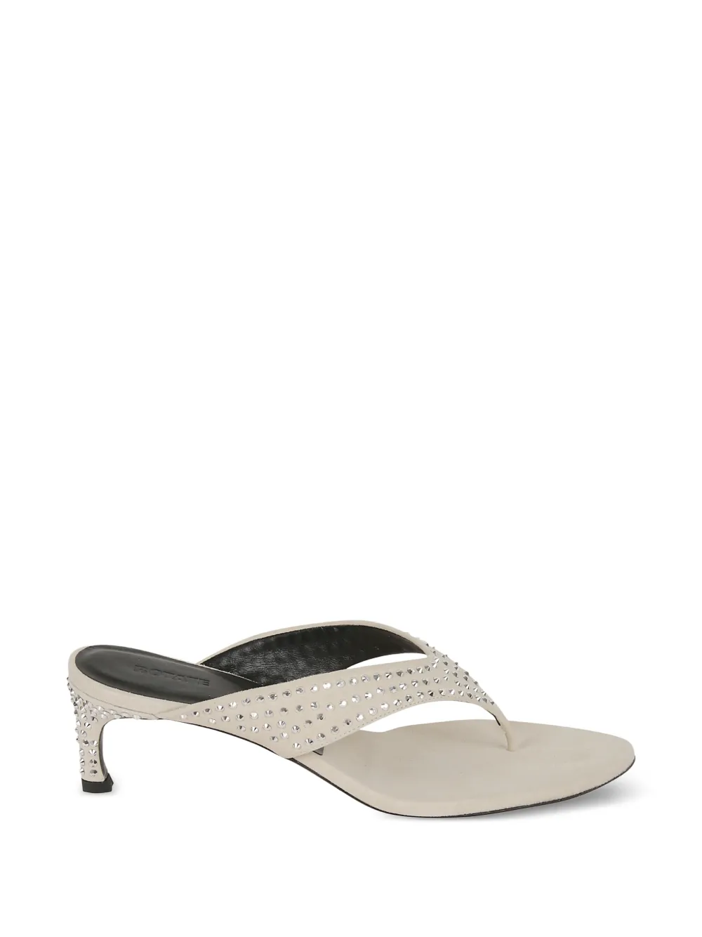ROTATE BIRGER CHRISTENSEN stud-embellished leather sandals - Neutrals