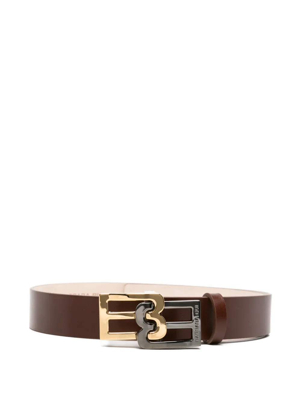 Barbara Bui logo-buckle belt - Marrone