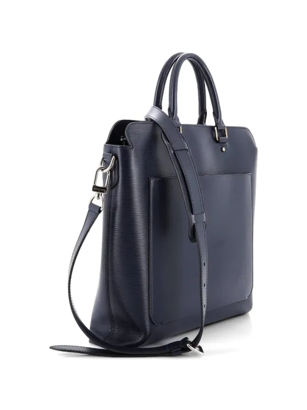 Louis Vuitton Pre-Owned ブルックス エピレザーハンドバッグ | ブルー