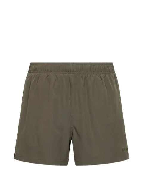 NN07 Holiday logo-embroidered swim shorts