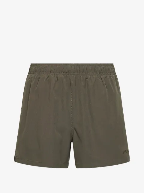 NN07 Holiday logo-embroidered swim shorts