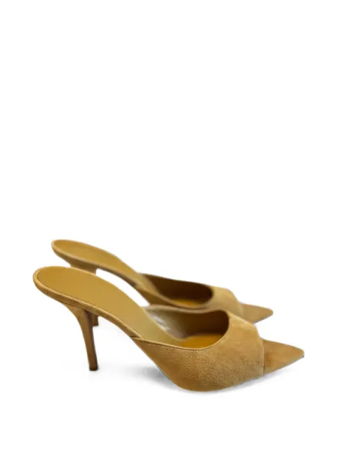 GIABORGHINI pointed-toe suede pumps
