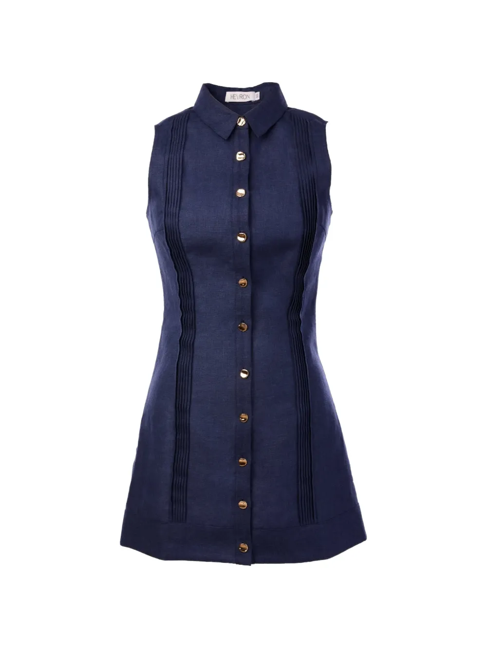 HEVRON Riva mini dress - Blu