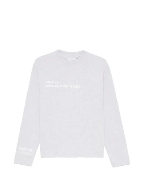 GEORGE. logo-print long-sleeve T-shirt