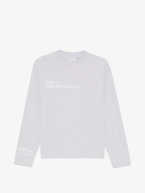 GEORGE. logo-print long-sleeve T-shirt
