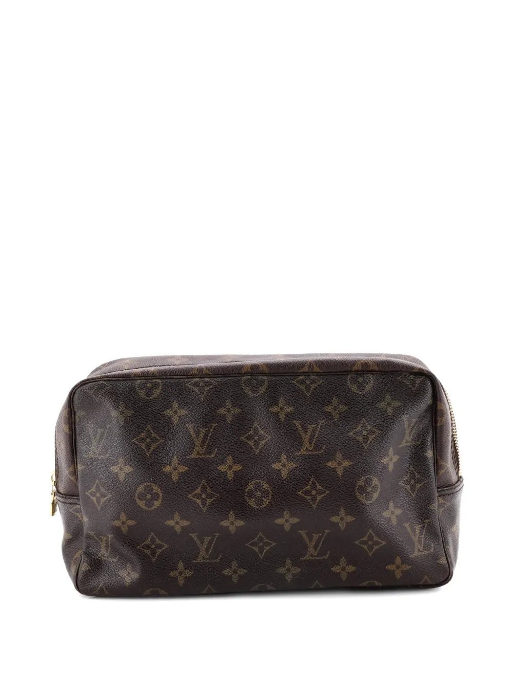 Louis Vuitton Pre-Owned Trousse 28 in tela con monogramma - Marrone