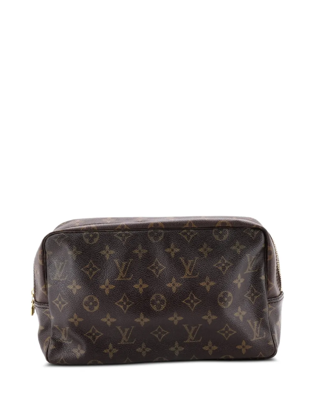 Louis Vuitton Pre-Owned Trousse 28 in tela con monogramma - Marrone
