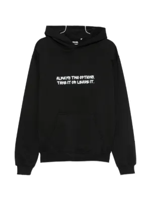 Brain Dead Neuro Free Hoodie | Black | FARFETCH CA