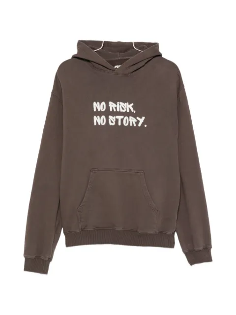 GEORGE. slogan-print hoodie