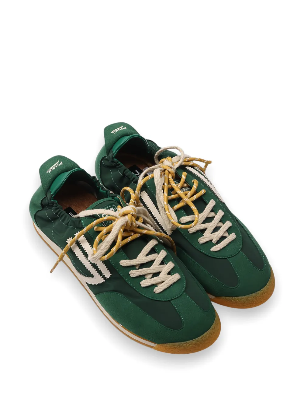 Puraai Football sneakers met logopatch Groen