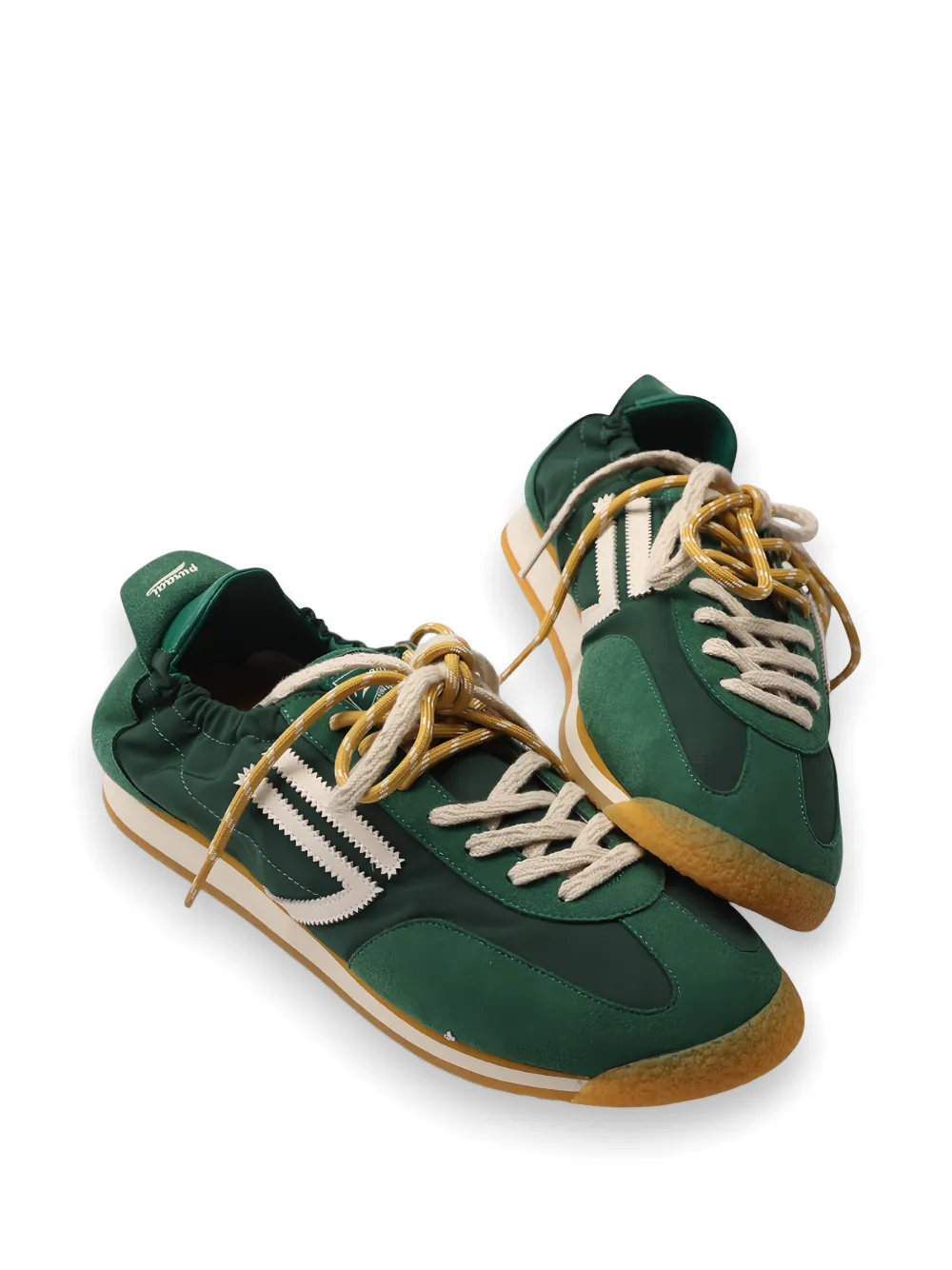Puraai Football sneakers met logopatch Groen