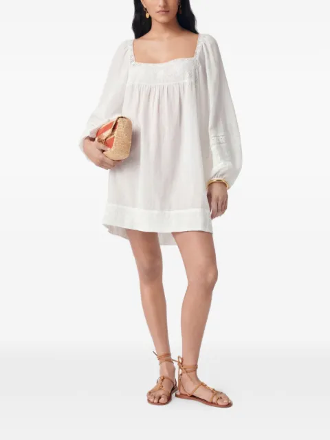 Vanessa Bruno Graziella lace-trim mini dress