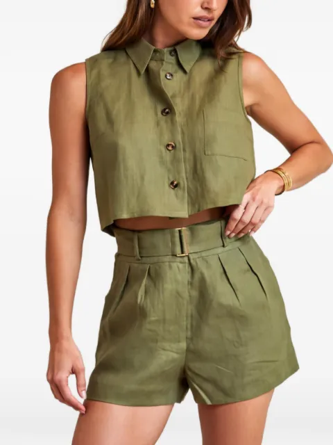 HEVRON camisa corta sin mangas