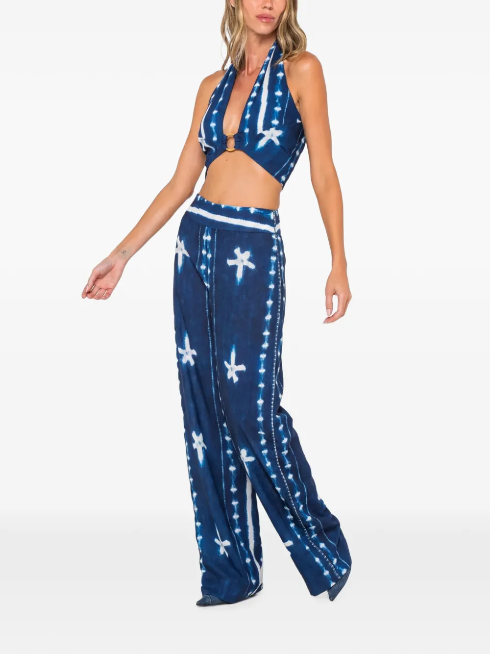 JBQ Nandy haltertop Blauw