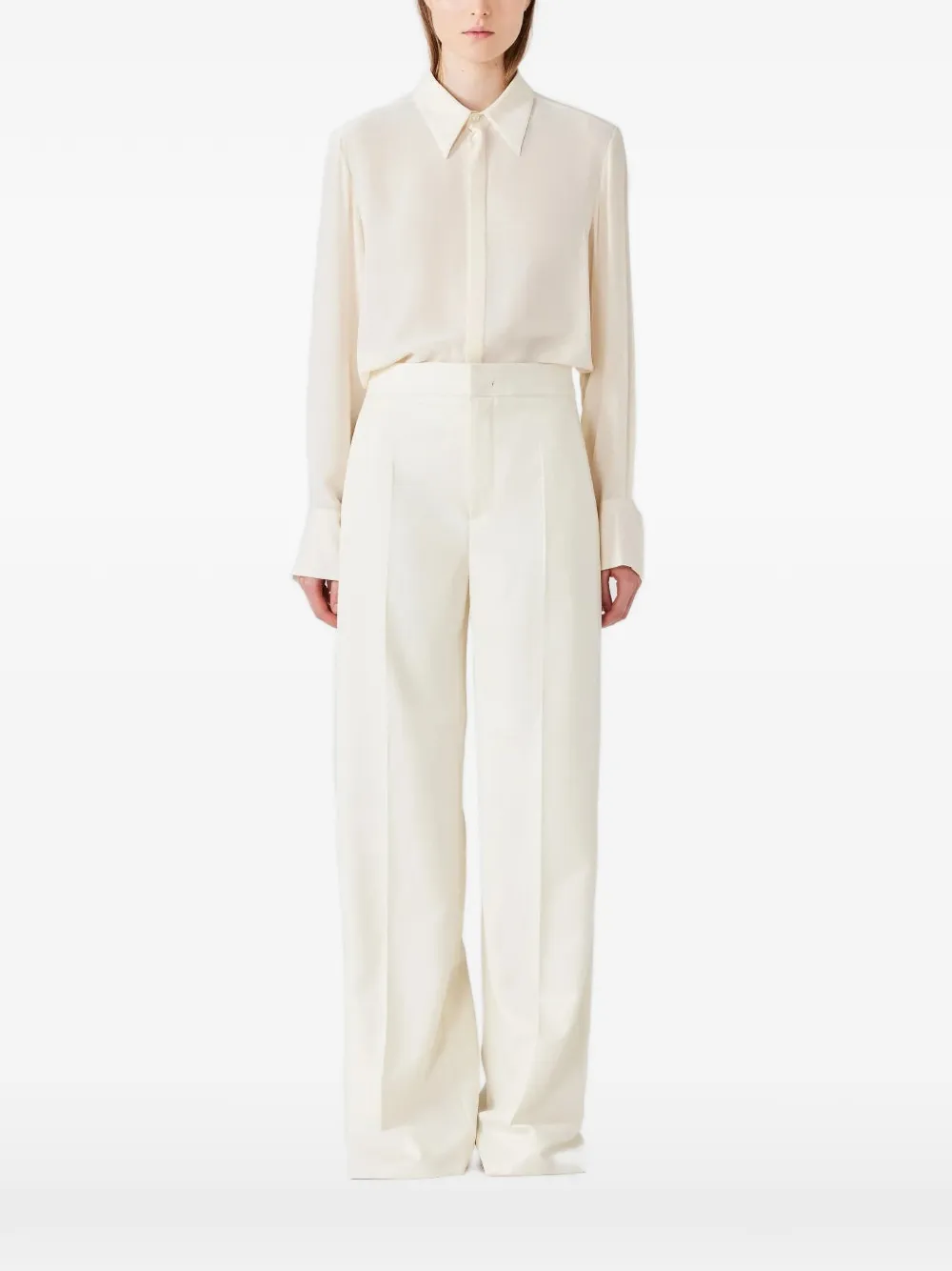 SA SU PHI Petit long-sleeve shirt - Toni neutri