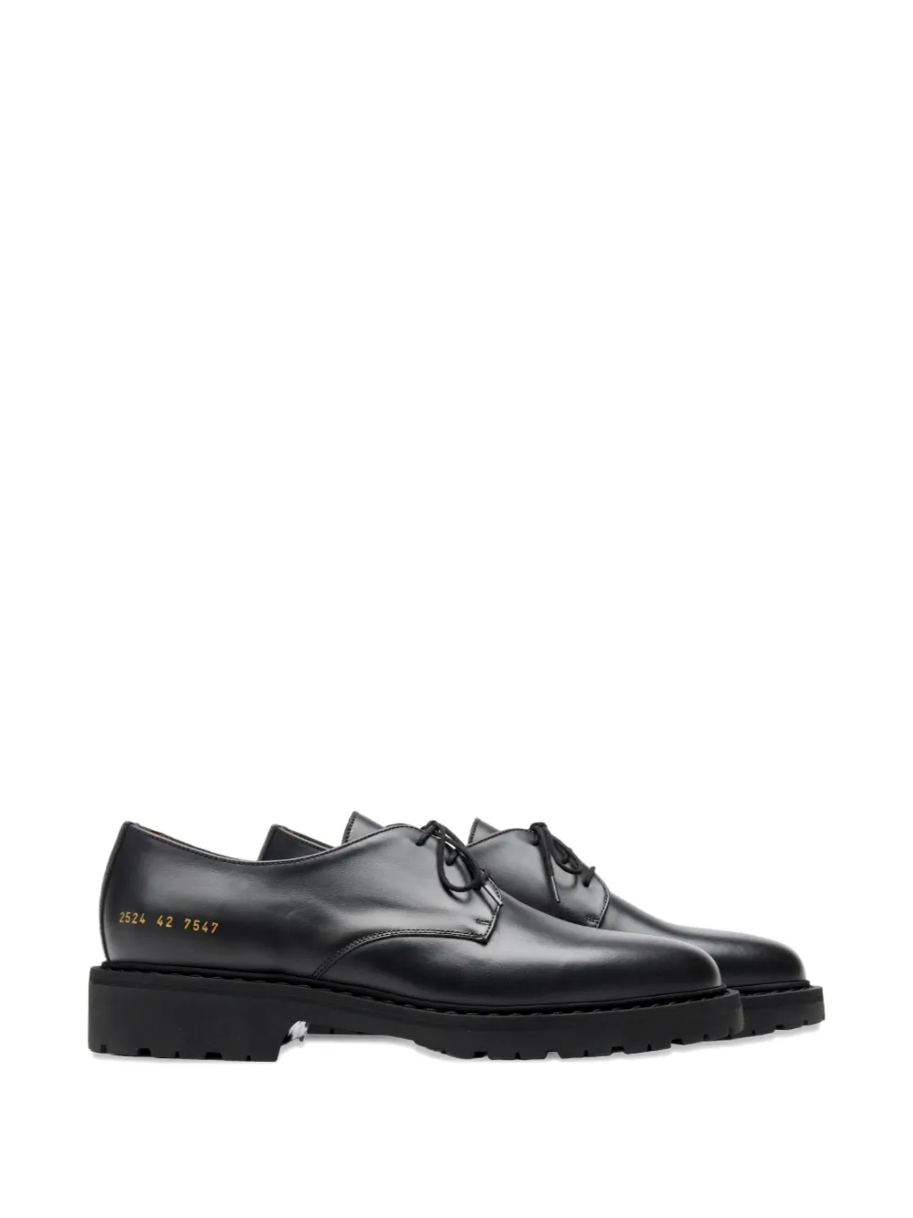 Common Projects leather derby shoes | negro | Image 1