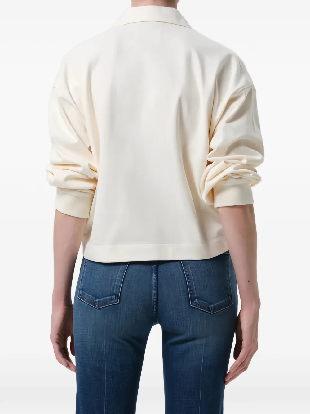 Citizens of Humanity Aris polotop met lange mouwen Beige