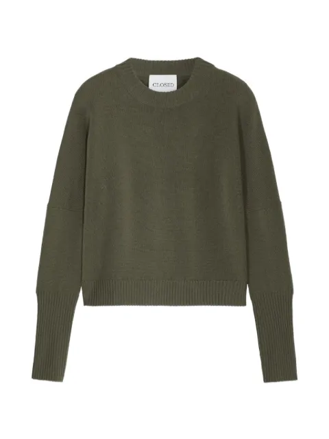 Closed Maglione con rifinitura a coste