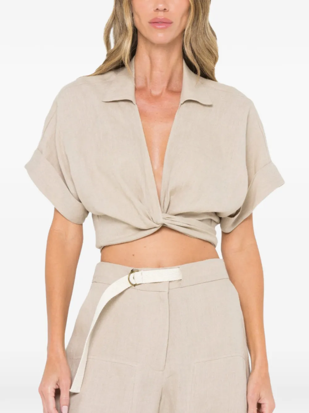 JBQ Chiara blouse - Toni neutri