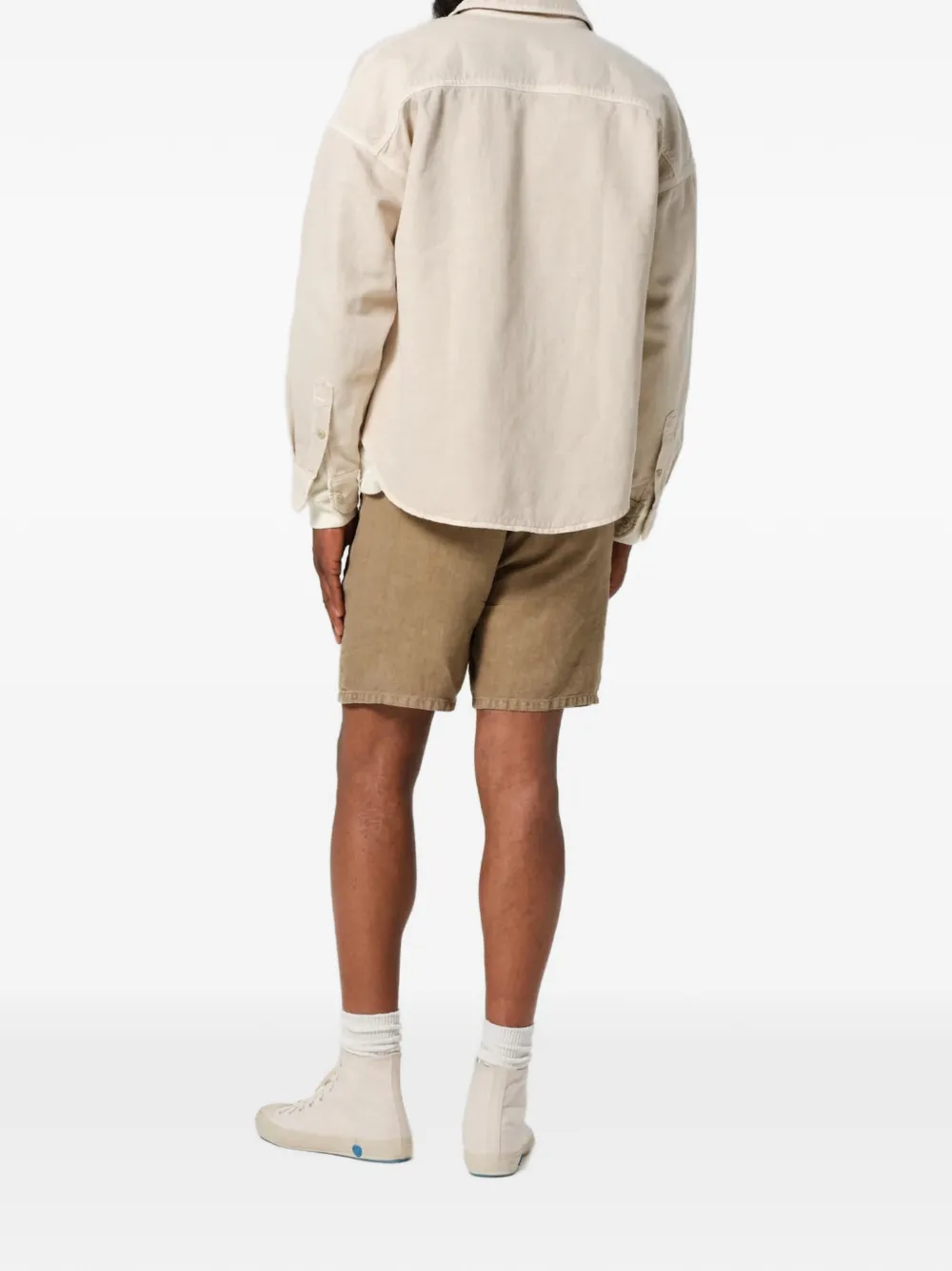 Citizens of Humanity Shorts met trekkoord Beige