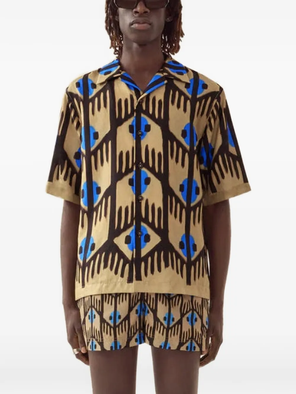 COMMAS Hemd mit grafischem Print | Nude | Image 1