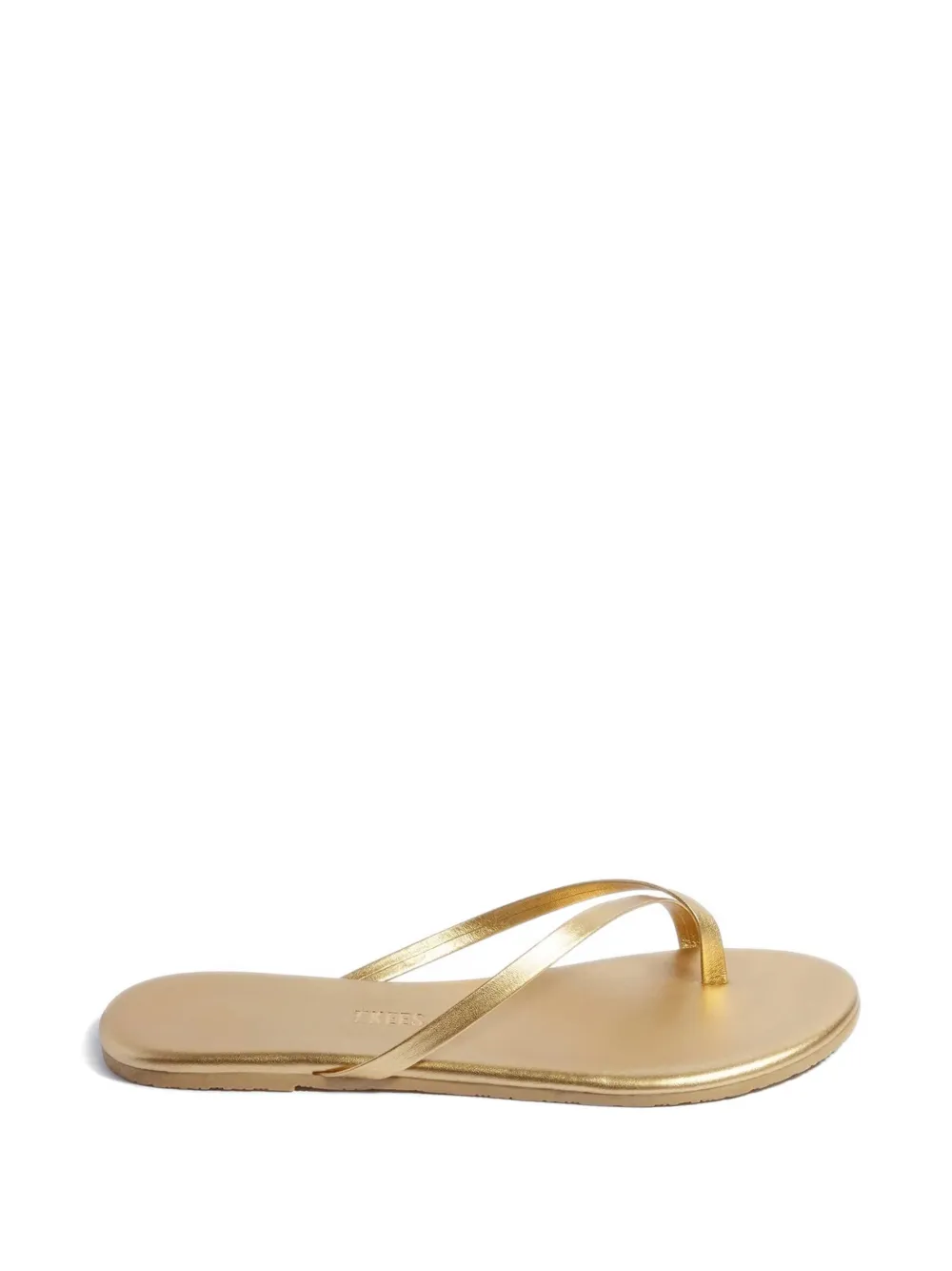 Tkees Riley Crossover Ballet Flats In Gold
