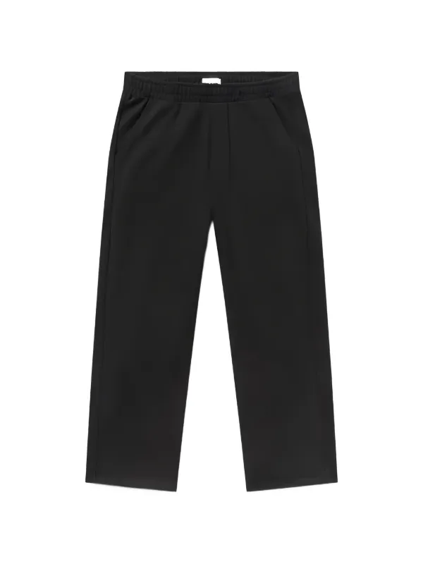 Citizens of Humanity Aris Rugby Drawstring Wide-leg Track Pants in Black