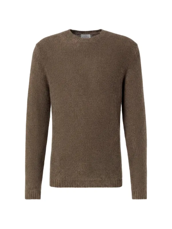 Le Kasha Gstaad Cashmere Sweater in Brown