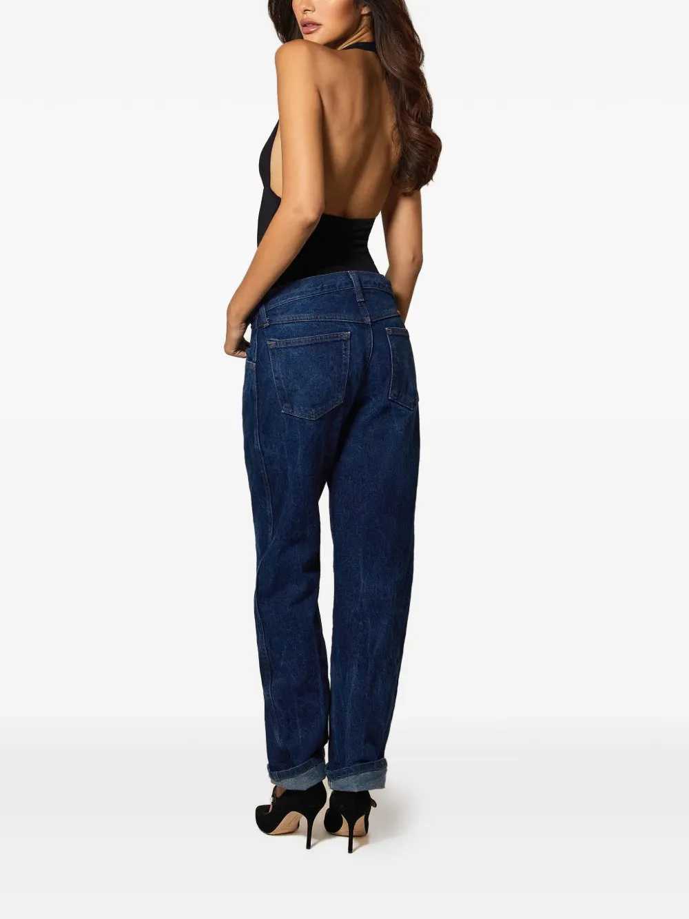 Kiki de Montparnasse Body met halternek Blauw